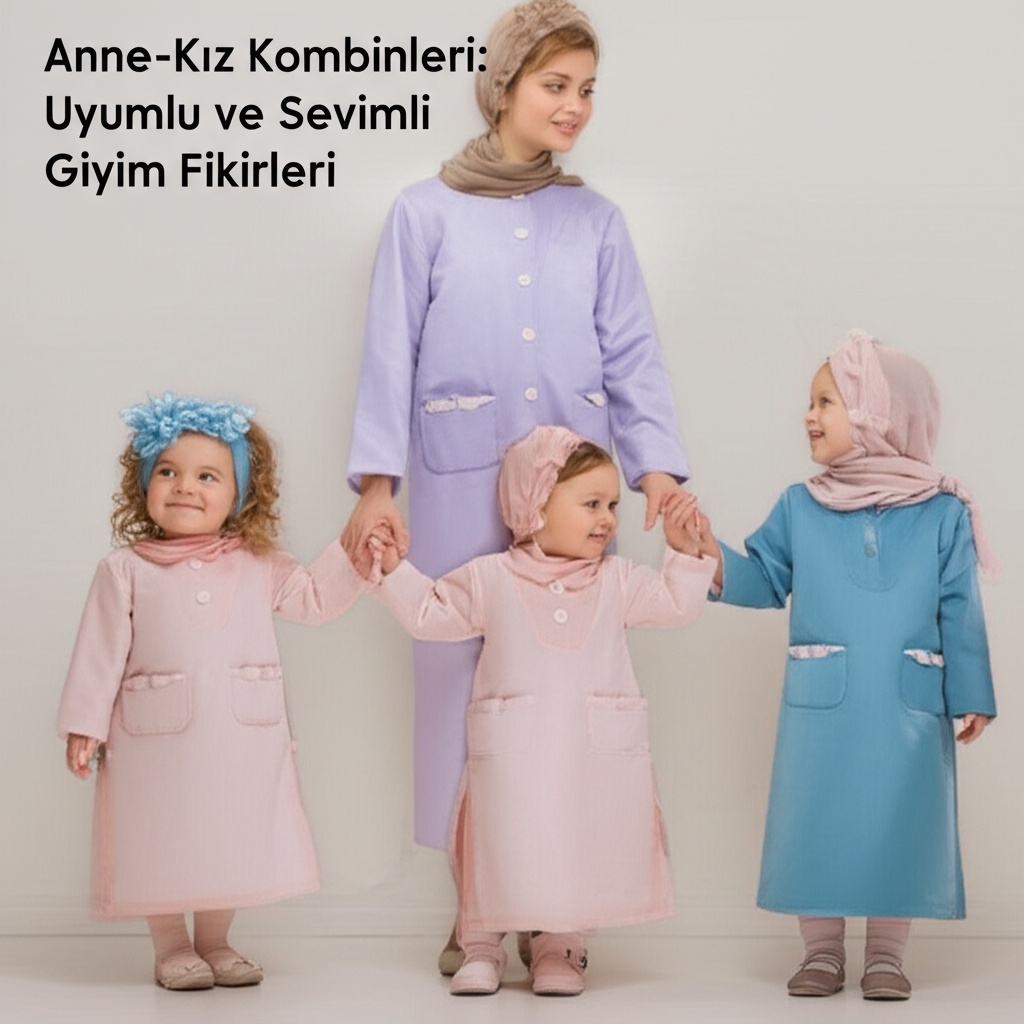 Anne-Kız Kombinleri: Uyumlu ve Sevimli Giyim Fikirleri