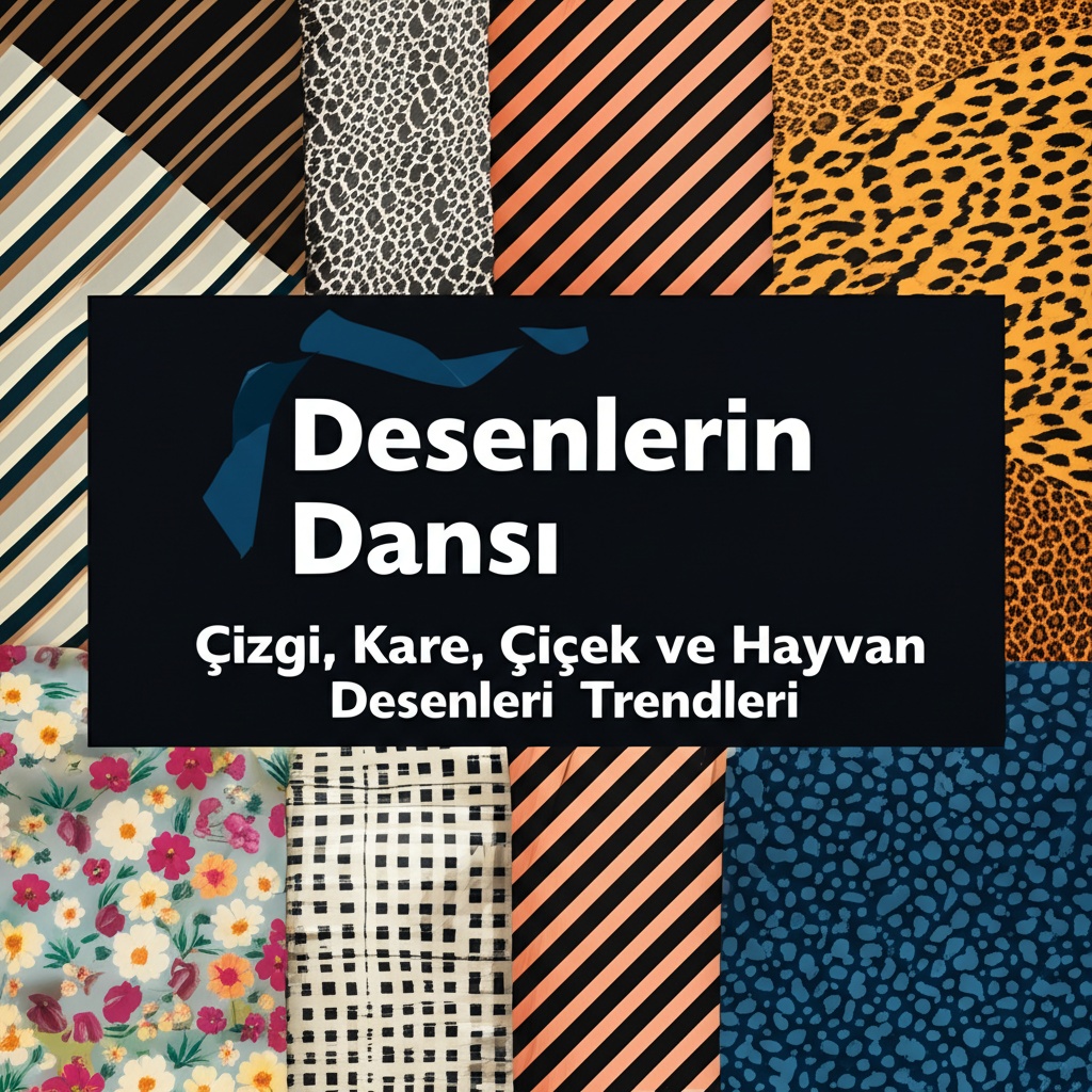 Desenlerin Dansı: Çizgi, Kare, Çiçek ve Hayvan Desenleri Trendleri