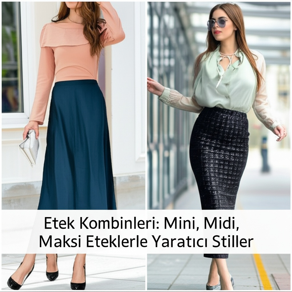 Etek Kombinleri: Mini, Midi, Maksi Eteklerle Yaratıcı Stiller