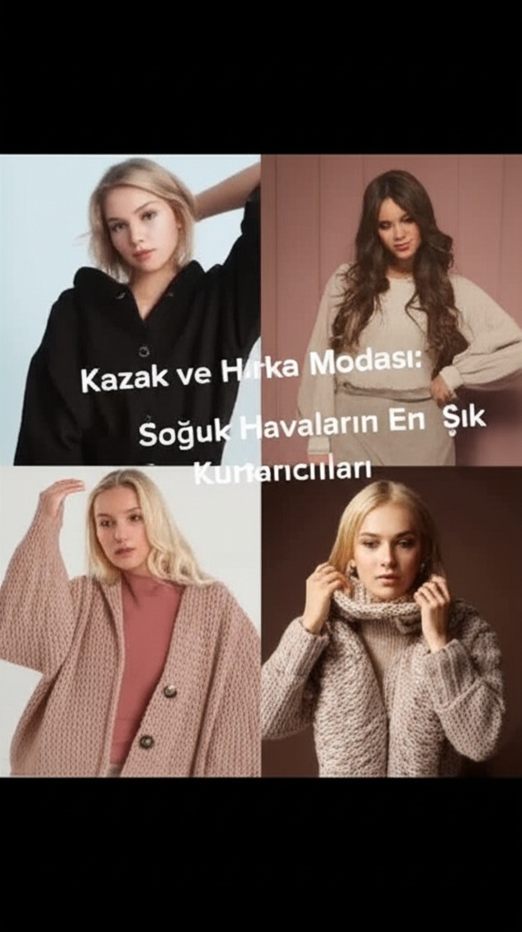 Kazak ve Hırka Modası: Soğuk Havaların En Şık Kurtarıcıları