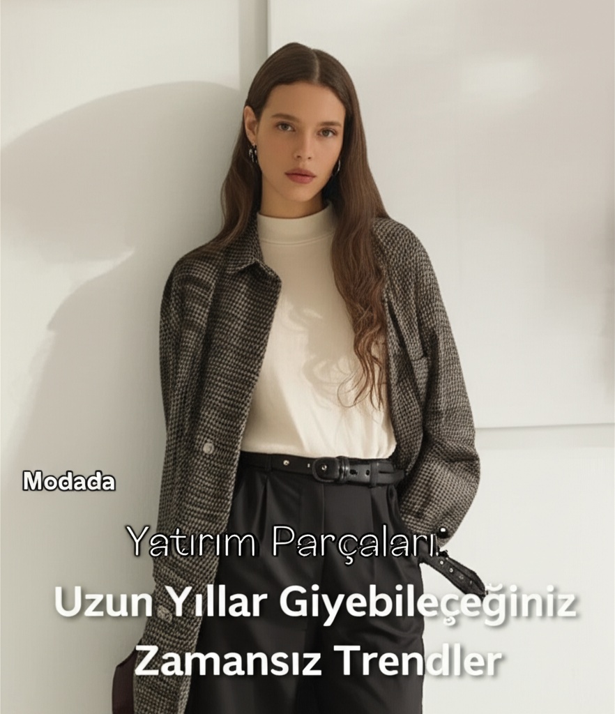 Modada Yatırım Parçaları: Uzun Yıllar Giyebileceğiniz Zamansız Trendler