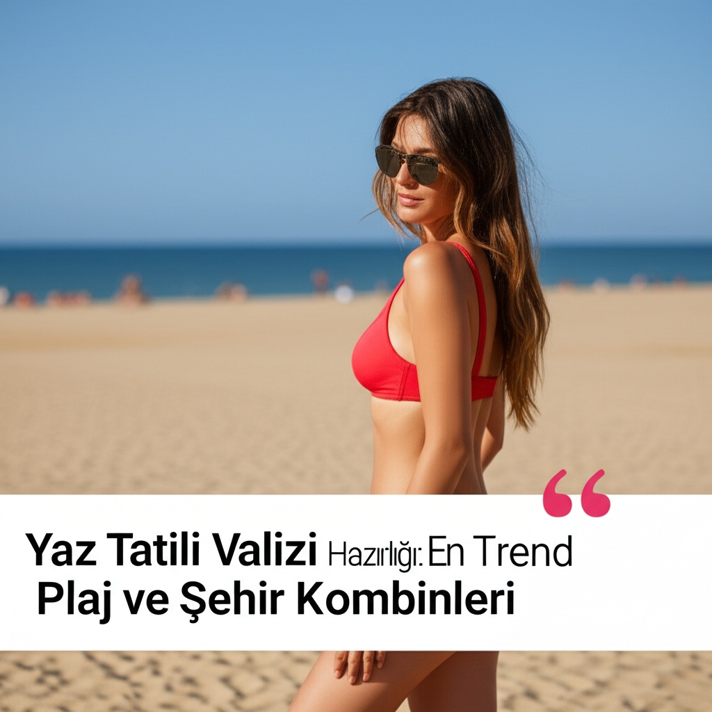 Yaz Tatili Valizi Hazırlığı: En Trend Plaj ve Şehir Kombinleri